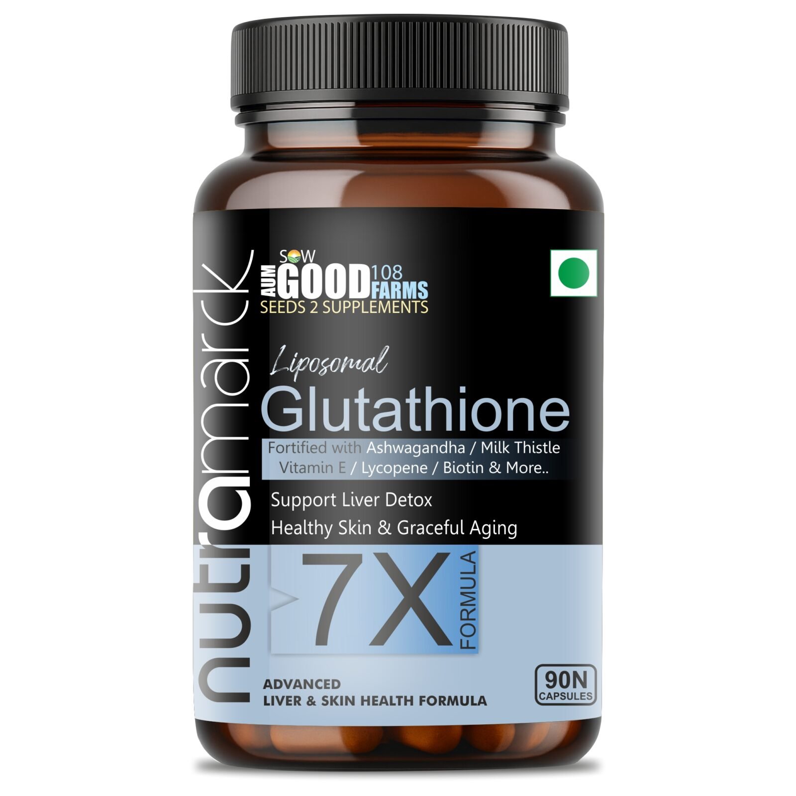 NutraMarck Liposomal Glutathione 7X