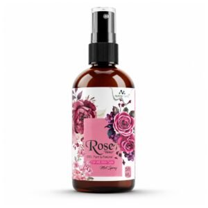 Pure rose water toner for face