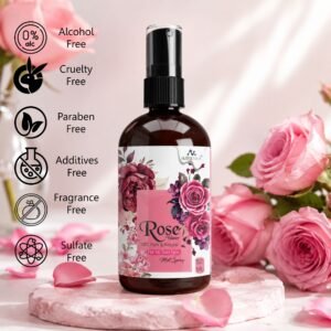 NutraMarck Steam-Distilled Rose Water 50 ml