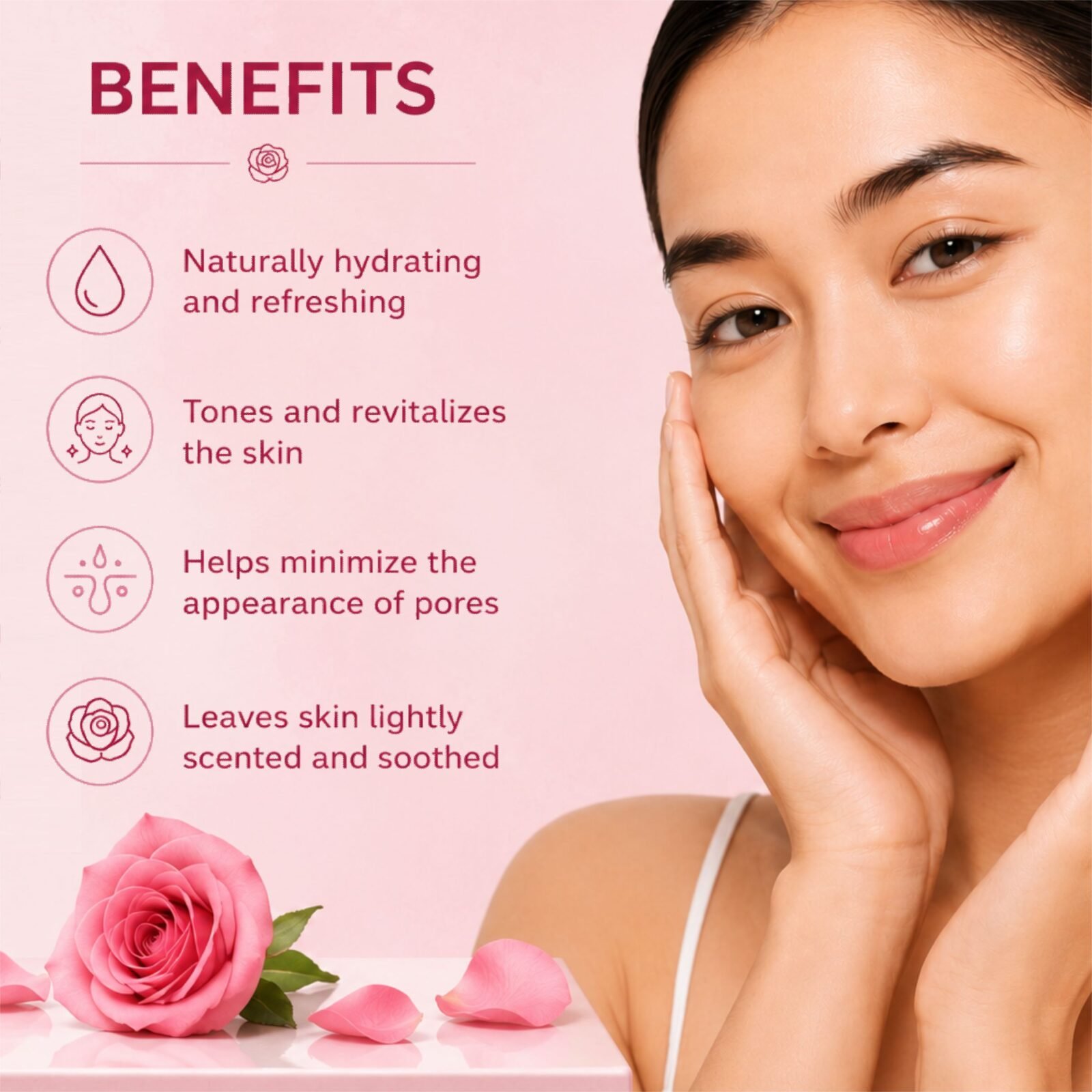 6 Steam-distilled gulab jal for all skin types