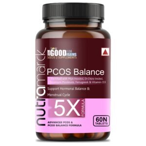 NutraMarck PCOS Balance Tablets for Women – 60 Tablets