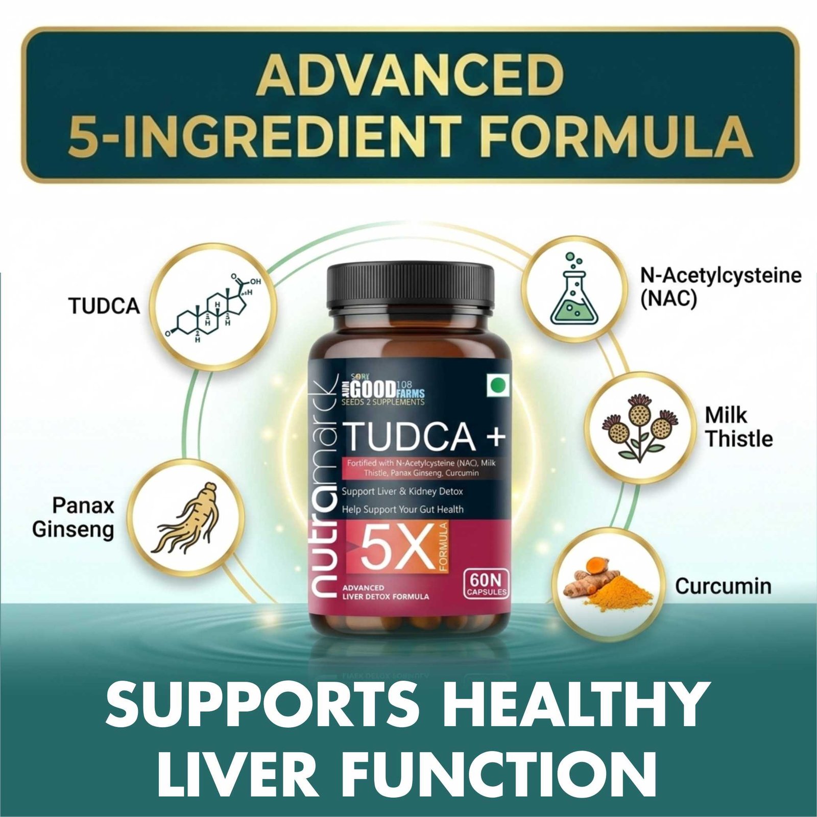 8 TUDCA Plus Capsules Usage Instructions
