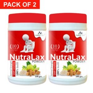 NutraMarck NutraLax constipation relief powder with Isabgol and Triphala – 100 g