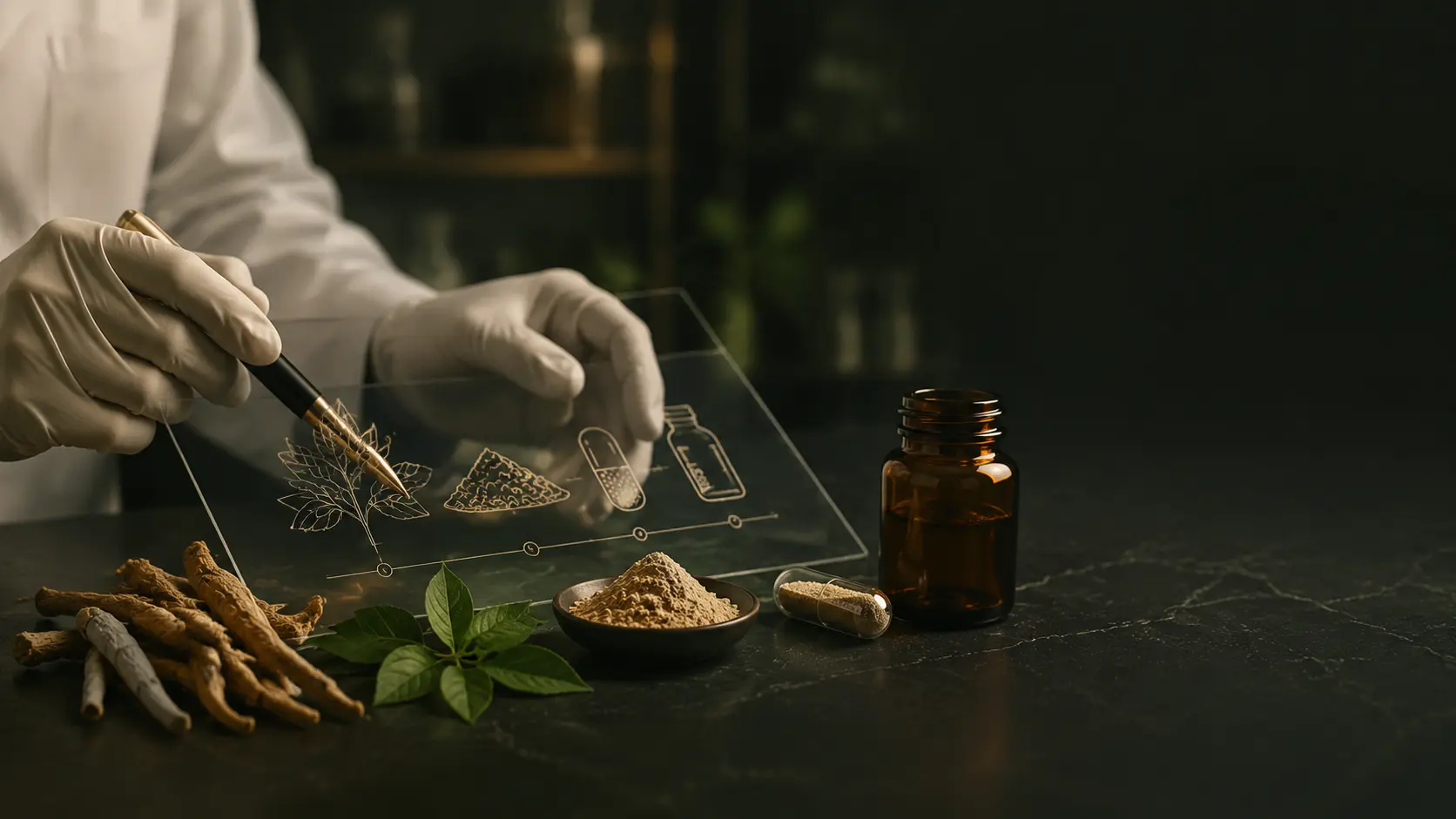 Ingredient traceability from botanical source to finished supplement