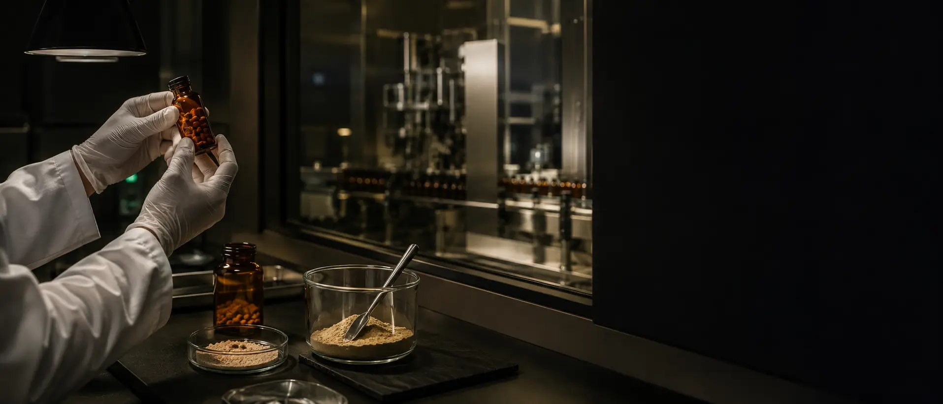 In-process quality review during nutraceutical manufacturing