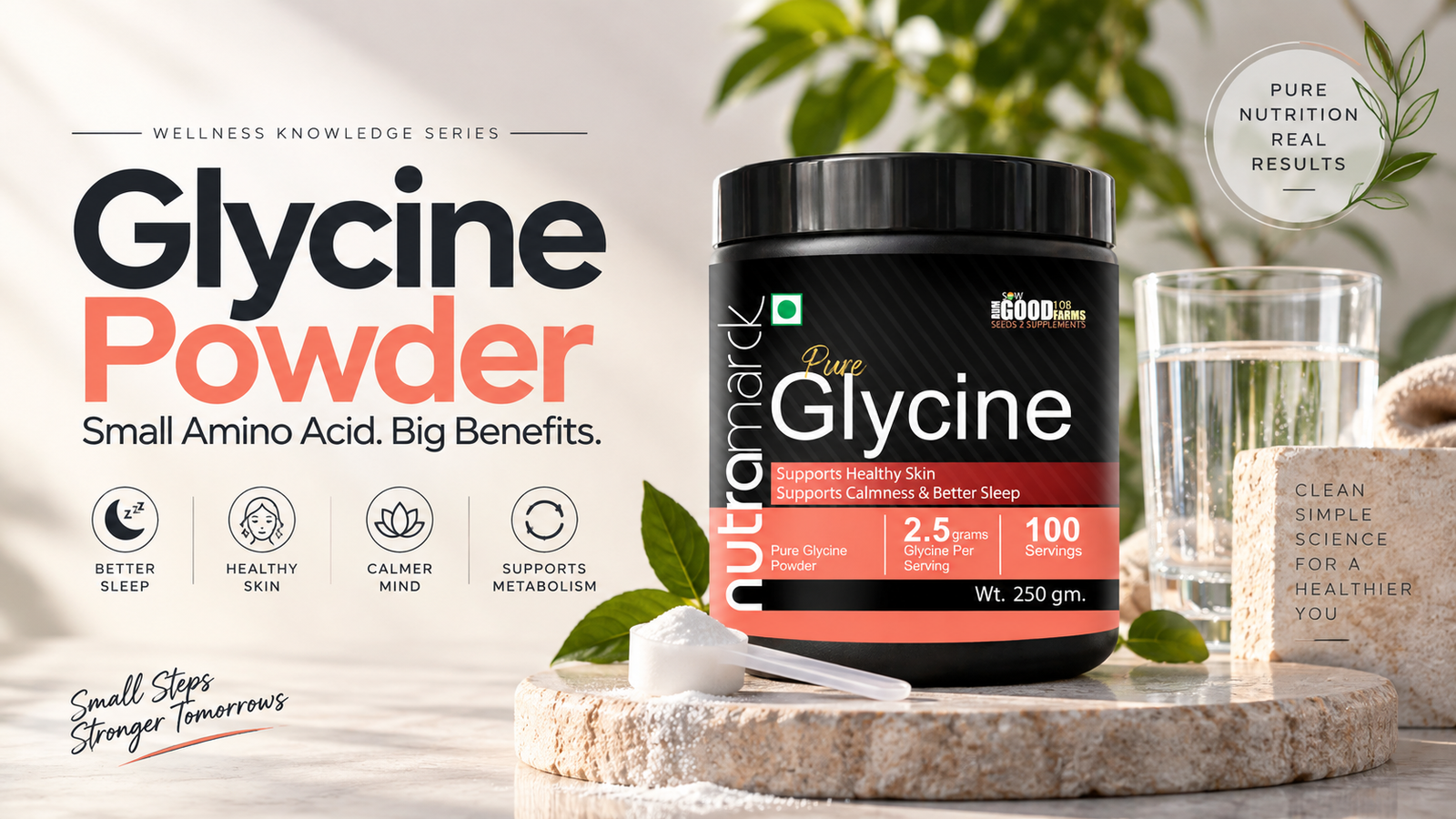 Glycine Powder Benefits, Dosage, Sleep and Uses