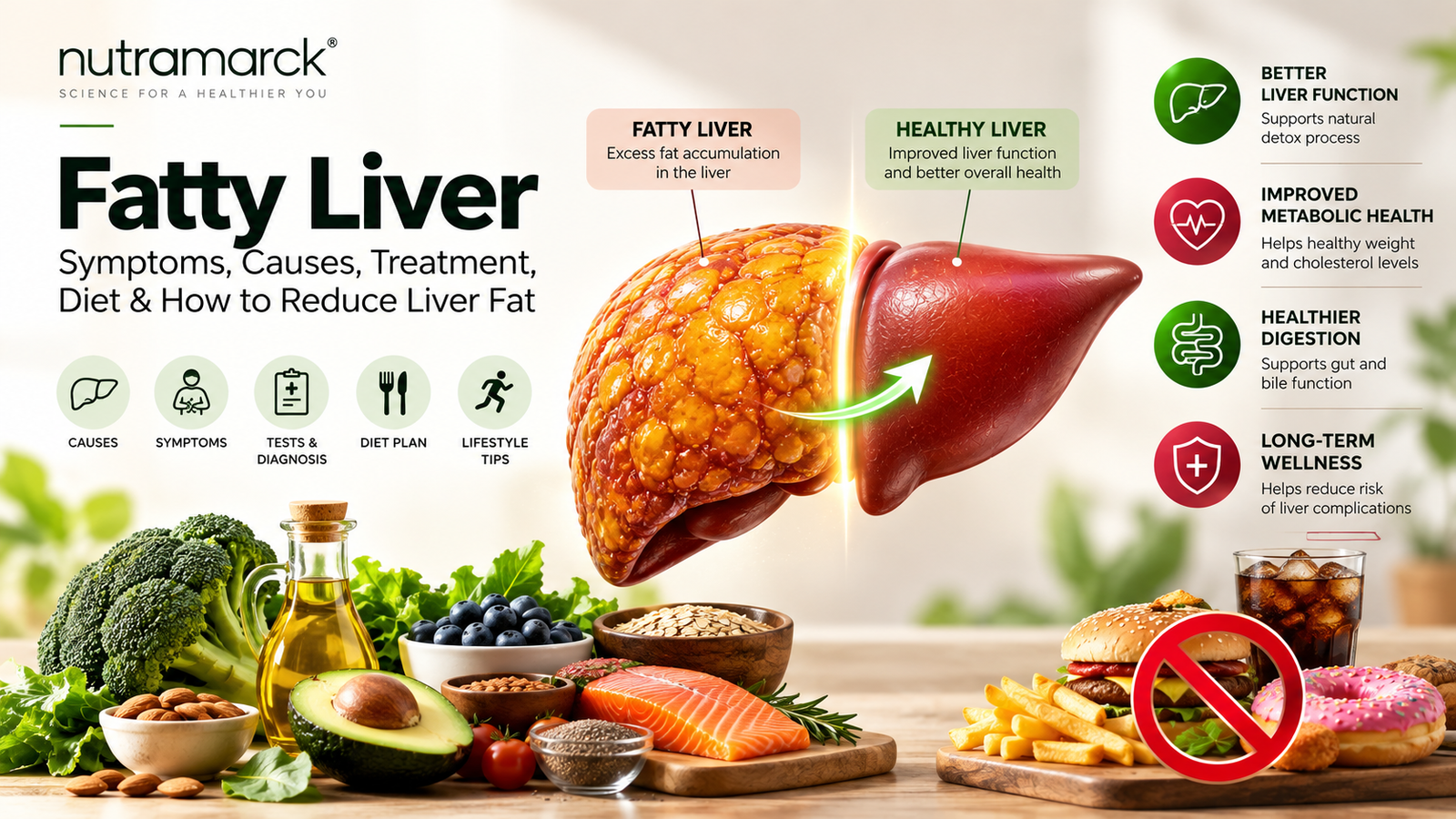 Fatty Liver Symptoms Causes Diet Treatment and How to Reduce Liver Fat
