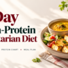 7 day high protein vegetarian Indian diet plan with paneer dal tofu and protein rich foods