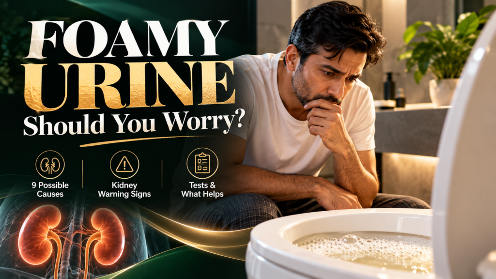 Foamy urine causes proteinuria kidney warning signs and tests