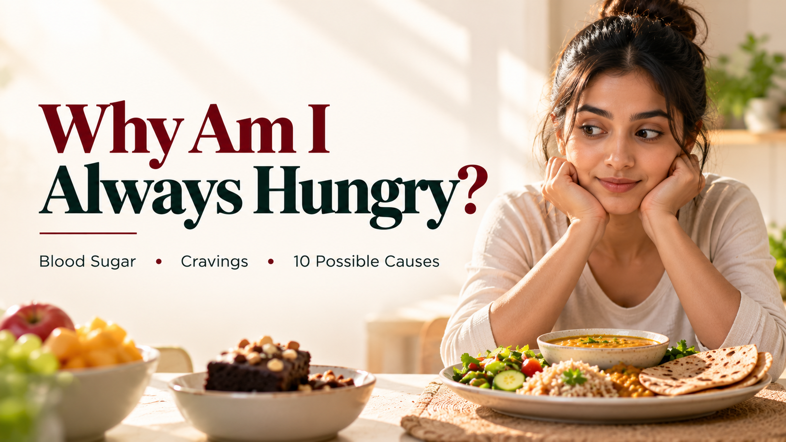 Why am I always hungry after eating causes blood sugar and food cravings